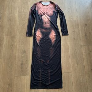 Bodycon Printed Dress